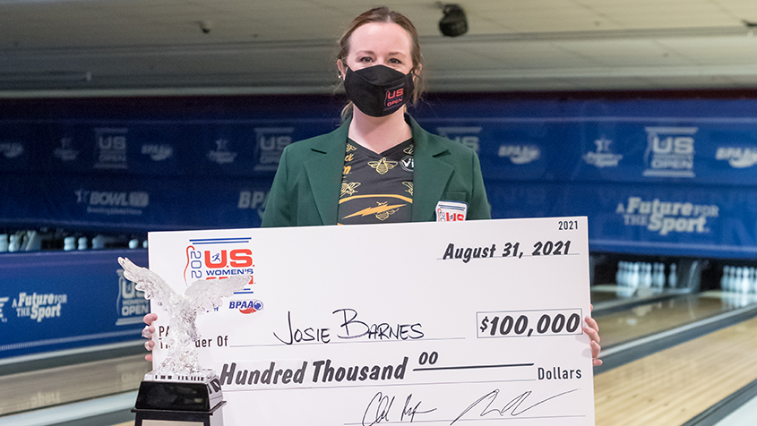 Josie Barnes wins 2021 U.S. Women's Open